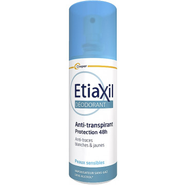 Купити - Etiaxil Anti-Perspirant Deodorant Protection 48H Spray - Дезодорант-антиперспірант "Захист 48 годин" (спрей без газу)
