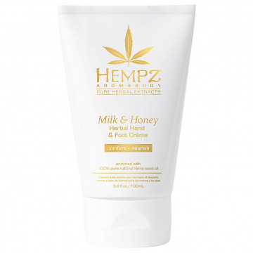 Купити - Hempz Milk&Honey Hand&Foot Cream - Крем для рук і ніг "Молоко і Мед"
