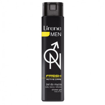 Купити - Lirene Men Fresh Shower Gel - Гель для миття тіла і волосся