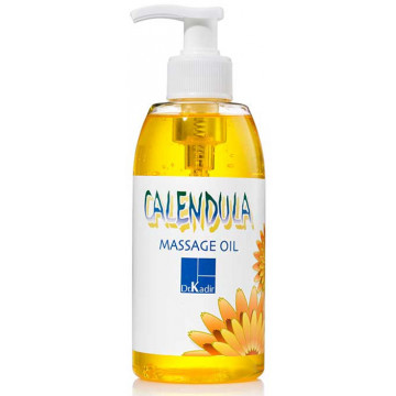 Купити - Dr. Kadir Calendula-Wheat Germ Massage Oil - Масажне масло з зародками пшениці "Календула"