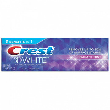 Купити - Crest 3D White Toothpaste Radiant Mint - Відбілююча зубна паста