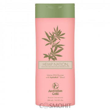 Купити - Australian Gold Hemp Nation DHA Bronzer - Інтенсивний бронзатор для засмаги
