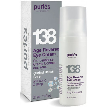 Купити - Purles 138 Age Reverse Eye Cream - Крем для повік "Про-молодість"