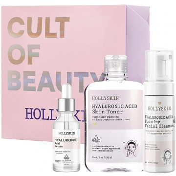 Купити - Hollyskin Hyaluronic Acid Basic Care - Набір для обличчя з гіалуроновою кислотою