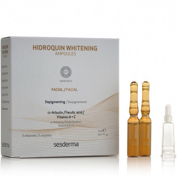 Купити - Sesderma Hidroquin Whitening Ampoules - Освітлююча сироватка
