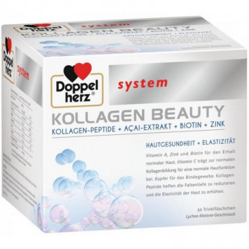 Купити - Doppelherz System Kollagen Beauty - Доппельгерц питний колаген