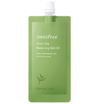 Купити - Innisfree The Green Tea Balancing Skin Тravel size - Балансуючий тонер з екстрактом зеленого чаю