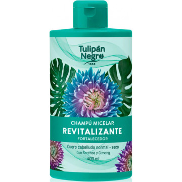 Купити - Tulipan Negro Micellar Repairing & Strengthening Shampoo - Міцелярний Відновлюючий та Зміцнюючий шампунь 