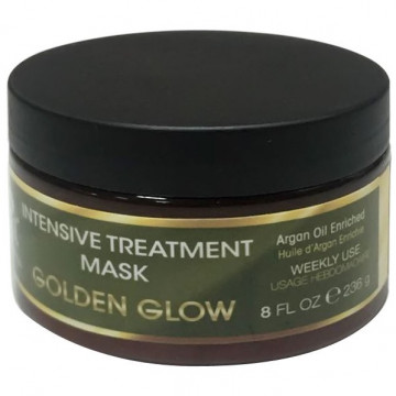 Купити - Kerarganic “Golden Glow” Mask - Маска для фарбованого волосся "Блиск золота"