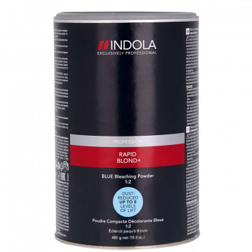 Купити - Indola Professional Rapid Blond+ Blue Dust-Free Powder - Блакитний беспылевой освітлюючий порошок