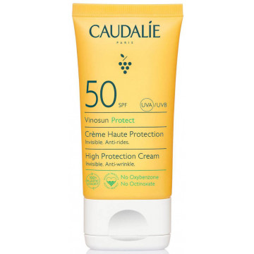 Купити - Caudalie Vinosun High Protection Cream SPF50 - Сонцезахисний крем для обличчя