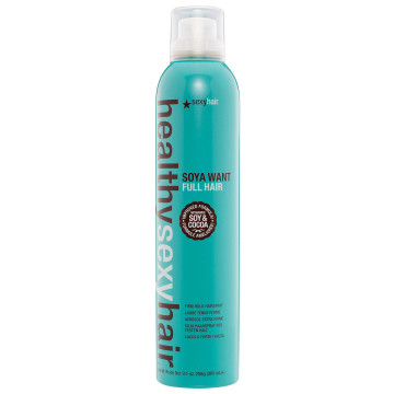 Купити - Sexy Hair Soya Want Full Hair Firm Hold Hairspray - Спрей-аерозоль соєвий сильній фіксації