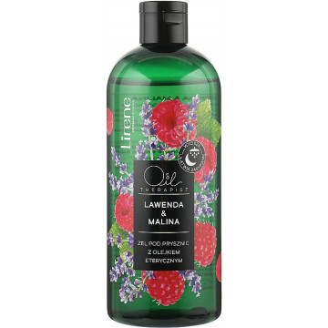 Купити - Lirene Shower Oil Lavender & Raspberry Shower Gel - Гель для душу з олією лаванди та малини