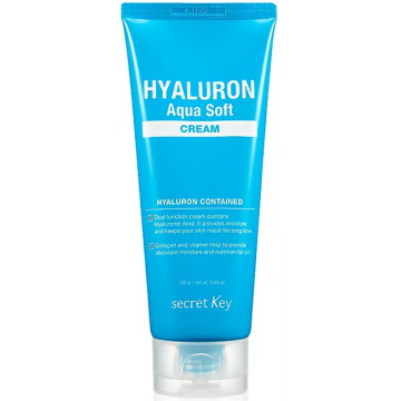 Купити - Secret Key Hyaluron Aqua Soft Cream - Крем з гіалуроновою кислотою