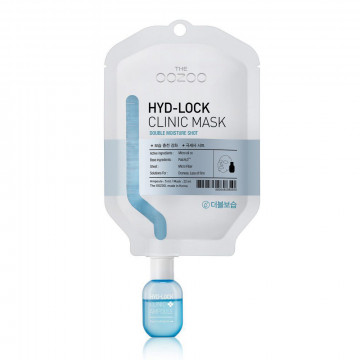 Купити - The Oozoo Hyd-Lock Clinic Mask Double Moisture Shot - Маска для подвійного зволоження дуже сухої шкіри обличчя Купити - The Oozoo Hyd-Lock Clinic Mask Double Moisture Shot - Маска для подвійного зволоження дуже сухої шкіри обличчя