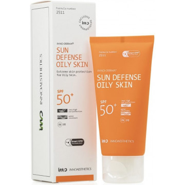 Купити - Innoaesthetics Sun Defense Oily Skin SPF 50+ - Сонцезахисний крем для жирної шкіри