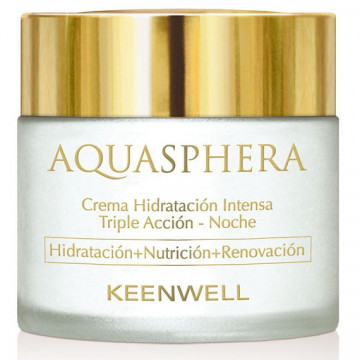 Купити - Keenwell Triple Action Intensive Moisturizing Night Cream - Нічний інтенсивно зволожуючий крем потрійної дії