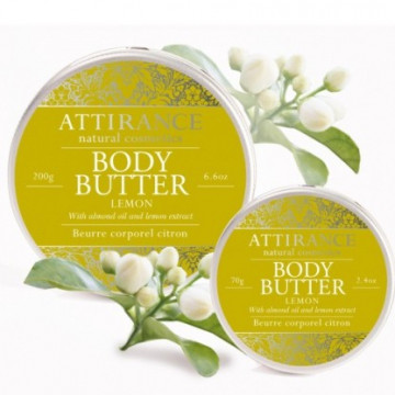 Купити - Attirance Lemon Body Butter - Масло для тіла Лимон