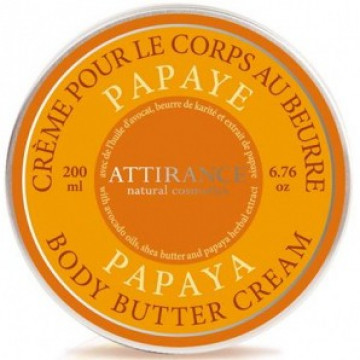 Купити - Attirance Papaya Body Butter Cream - Крем-масло для тіла Папайя