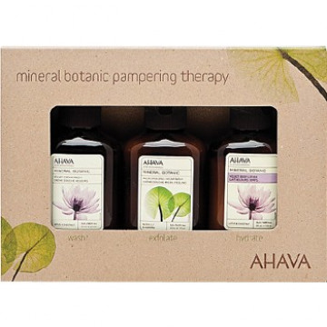 Купити - Ahava Mineral Botanic Pampering Therapy - Набір мінерал ботанік Ніжне вплив