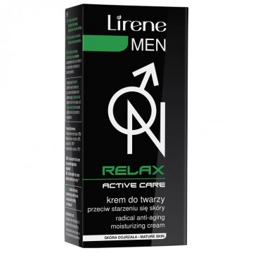 Купити - Lirene Men Relax Face Cream - Антивіковий крем для обличчя