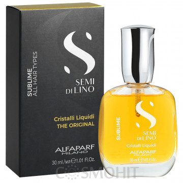 Купити - Alfaparf Semi di Lino Diamond Cristalli Liquidi - Флюїд для термального захисту волосся