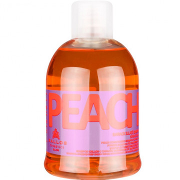 Купити - Kallos Peach Conditioning Shampoo For Dry Hair - Поживний шампунь Персик для сухого і ламкого волосся Купити - Kallos Peach Conditioning Shampoo For Dry Hair - Поживний шампунь Персик для сухого і ламкого волосся