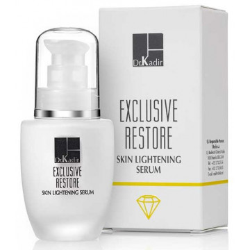 Купити - Dr. Kadir Exclusive Restore Skin-Lightening Serum - Освітлююча сироватка для обличчя