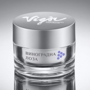 Купити - Vigor Cosmetique Naturelle - Зволожуючий крем для обличчя Виноградна лоза