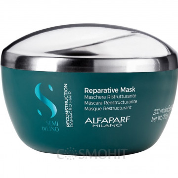 Купити - Alfaparf Semi Di Lino Reconstruction Reparative Mask - Маска Відновлення