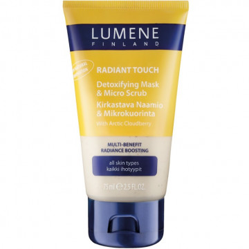 Купити - Lumene Radiant Touch 2in1 Detoxifying Mask & Micro Scrub - Маска / мікро-скраб, що виводить токсини