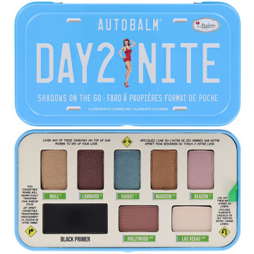 Купити - TheBalm AutoBalm Day2Nite Palette - Палетка тіней для повік