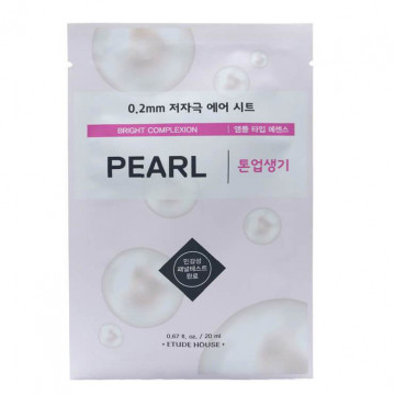 Купити - Etude House Therapy Air Mask Pearl - Ультратонка маска для обличчя з екстрактом перлин