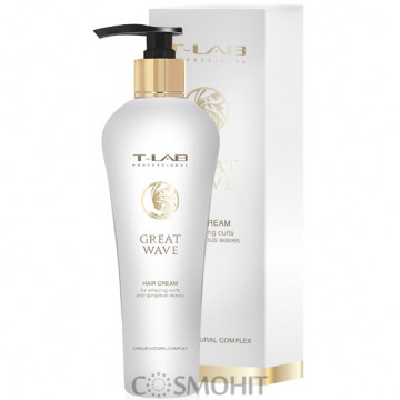 Купити - T-LAB Professional Great Wave Hair Cream - Крем для волосся для приголомшливих завитків і чудових локонів