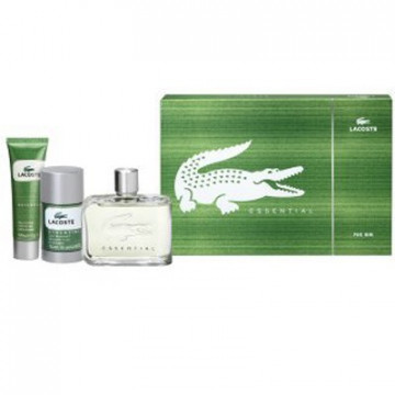 Купити - Lacoste Essential - Подарунковий набір (EDT125+DEO75+S/G50)