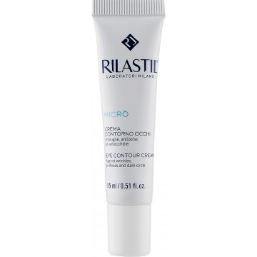 Купити - Rilastil Micro Eye Contour Cream - Антивіковий крем для зони навколо очей