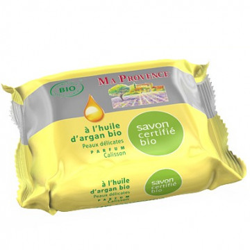 Купити - Ma Provence Savon bio à l’Huile d’Argan parfum Calisson - Біо-органічне мило з маслом Аргана Купити - Ma Provence Savon bio à l’Huile d’Argan parfum Calisson - Біо-органічне мило з маслом Аргана
