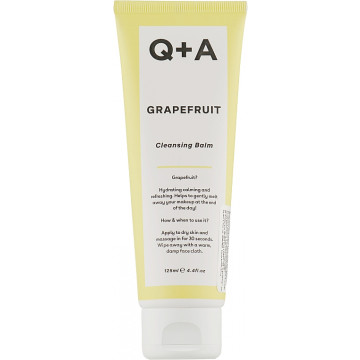 Купити - Q+A Grapefruit Cleansing Balm - Очищуючий бальзам для обличчя з грейпфрутом