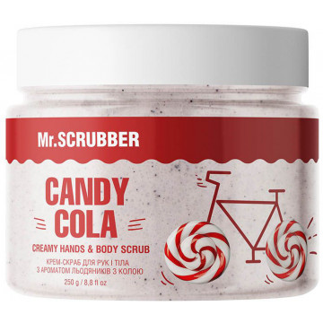 Купити - Mr.Scrubber Candy Cola Creamy Hands & Body Scrub - Крем-скраб для рук і тіла з ароматом льодяників з колою