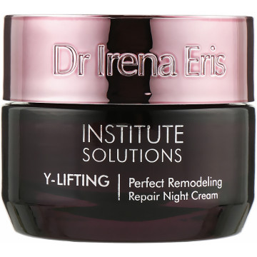 Купити - Dr. Irena Eris Institute Solutions Y-Lifting Perfect Remodeling Repair Night Cream - Нічний крем, що відновлює овал обличчя