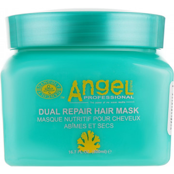 Купити - Angel Professional Dual Repair Mask - Маска подвійної дії для відновлення та живлення пошкодженого волосся