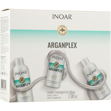 Inoar Arganplex Kit - Набір для відновлення волосся "Арганплекс"