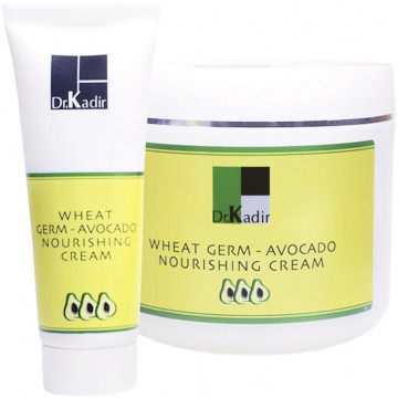 Купити - Dr. Kadir Creams and Moisturizers Wheat Germ Avocado Nourishing Cream - Поживний крем "Зародки пшениці і авокадо"