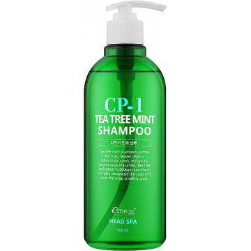 Купити - Esthetic House CP-1 Tea Tree Mint Shampoo - Заспокійливий шампунь з екстрактами м'яти та чайного дерева