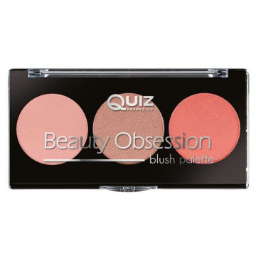 Купити - Quiz Cosmetics Beauty Obsession Palette Blush - Палетка рум'ян для обличчя