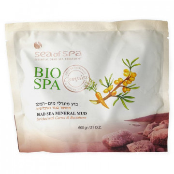 Купити - Sea of SPA Bio Spa Dead Sea Mineral Mud Enriched With Carrot & Buckthorn - Бруд Мертвого моря з обліпихою і моркв'яною олією