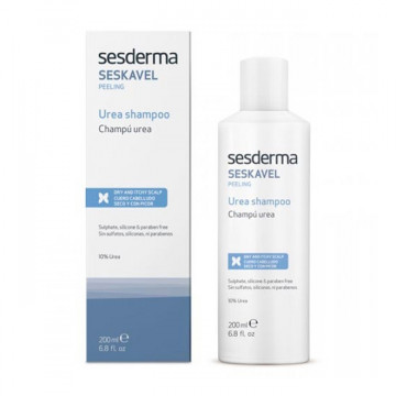 Купити - Sesderma Seskavel Peeling Urea Shampoo - Відлущуючий очищуючий шампунь