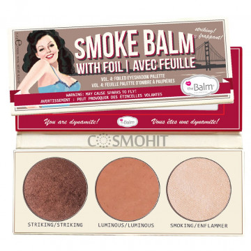 Купити - TheBalm Smoke Balm Vol. 4 Foiled Eyeshadow Palette - Палетка тіней