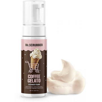 Купити - Mr.Scrubber Coffee Gelato Shower Foam - Парфумована пінка для душу з ароматом кавового морозива
