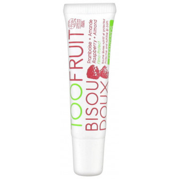 Купити - Toofruit Bisou Doux Lip Balm Raspberry Almond - Живильний бальзам для губ "Малина і мигдаль"